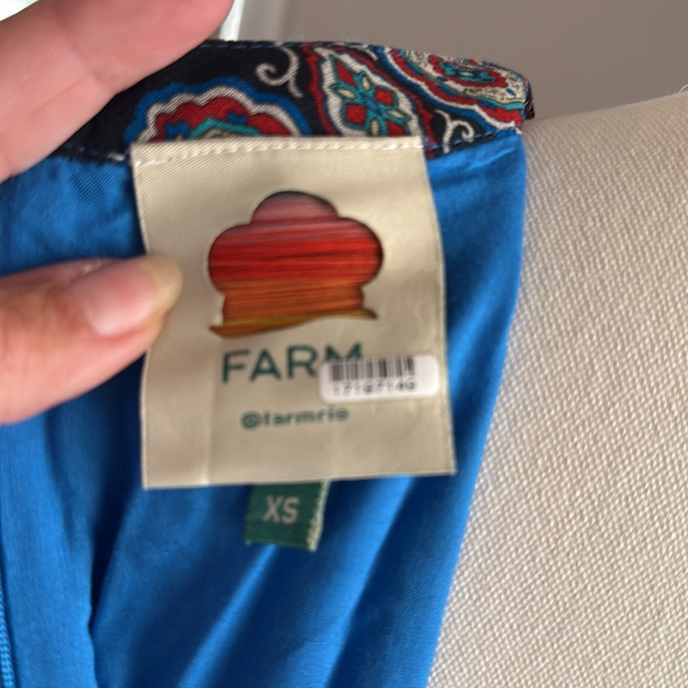 FARM Rio Blue Maxi Dress - Picture 16 of 16